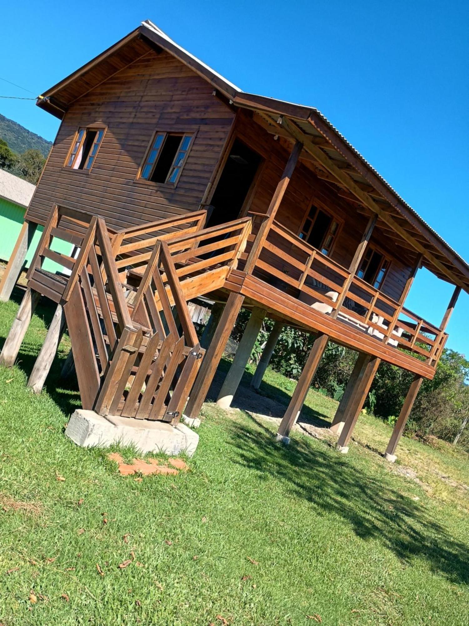 Cabana E Casa De Campo Bromelia Urubici Exterior foto